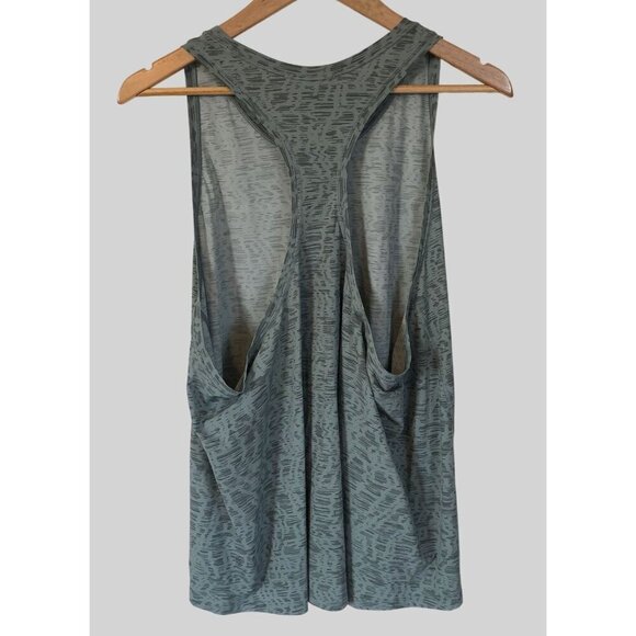 Athleta Racerback Active Tank Top Womens Size 2X Green Workout Activewear Yoga - Picture 2 of 7